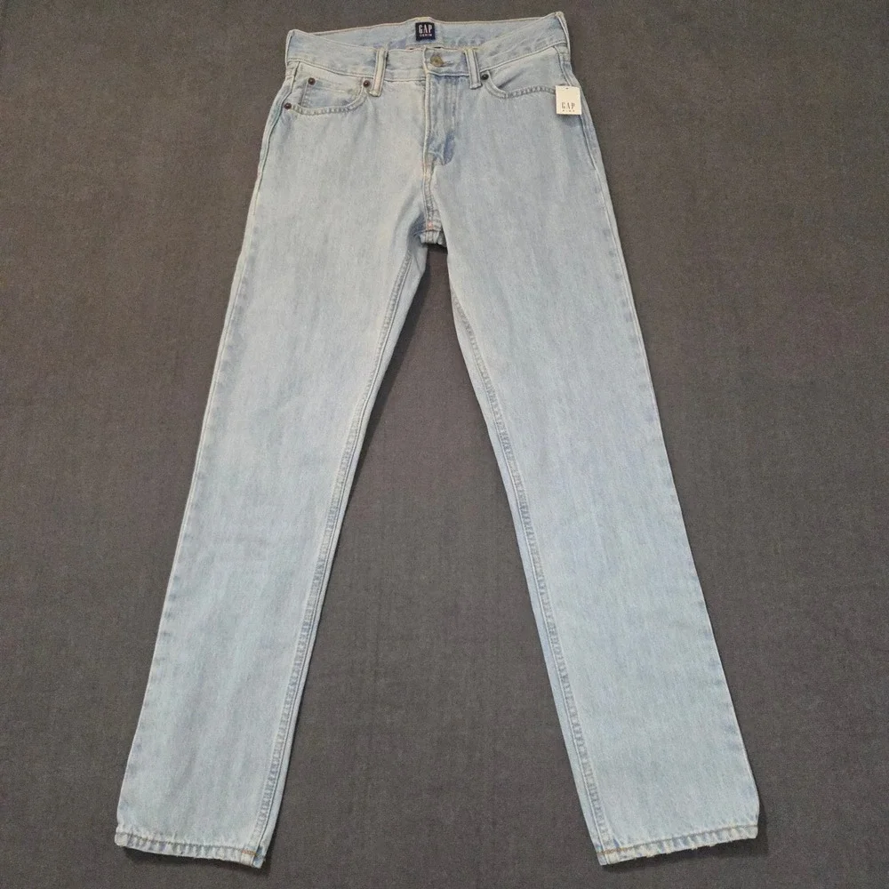 Gap Easy Taper Jeans‎ Kids Size 16 Light Blue Wash Denim Gap For Good NWT